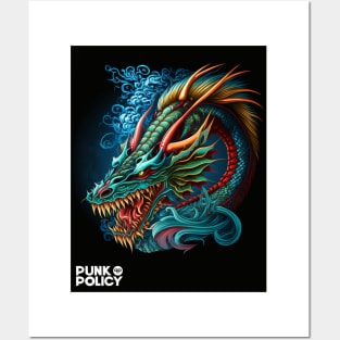 Dragon style design Posters and Art